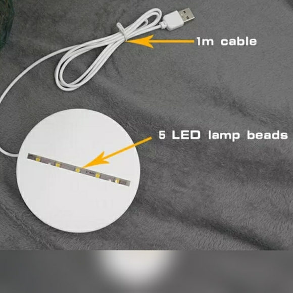 💚 Unicorn LED Night Light (USB) - Picture 5 of 5